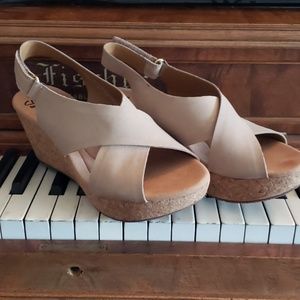 Clark's Annadel Suede Wedge Sandals